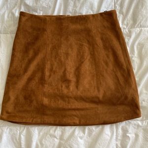 Forever21 Suede Mini Skirt